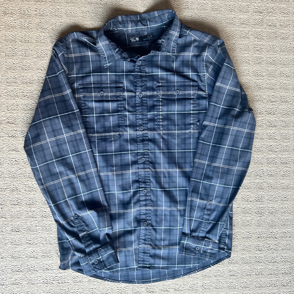 Mountain Hardwear Men’s Shirt, Long Sleeve, Size L